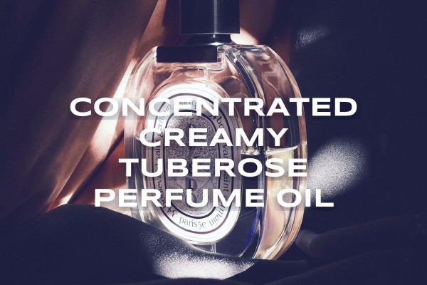 concentrated creamy tuberose perfume oil