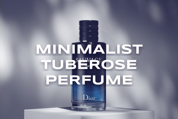 minimalist tuberose perfume