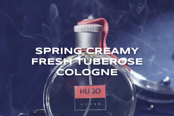 spring creamy fresh tuberose cologne