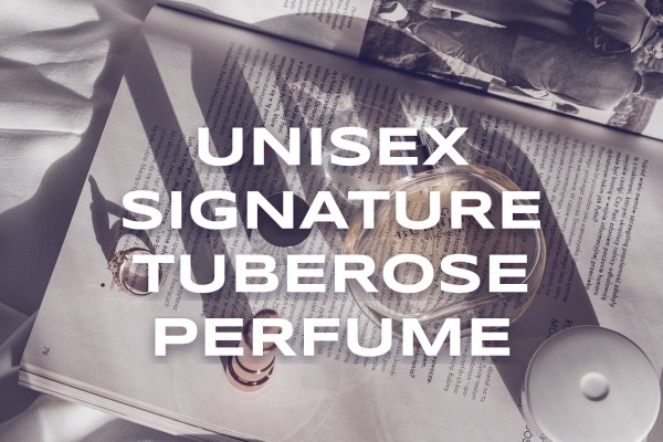 unisex signature tuberose perfume